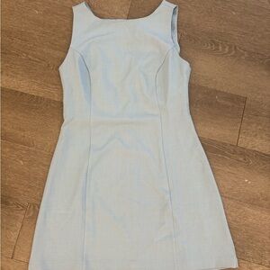 Vici Light Blue Mini Dress